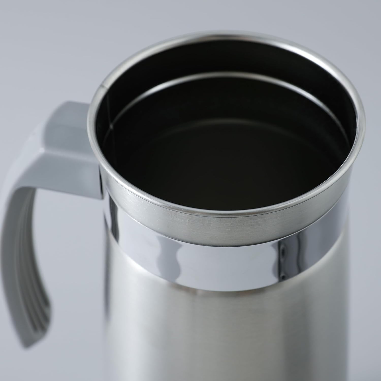 Kuber Industries Oil Dispenser | Oil Containers for Kitchen | Cooking Oil Dispenser | Air-Tight Oil Dispenser with Cap | Oil Pourer Dispenser | DR-230702 | 1300 ML | Gray