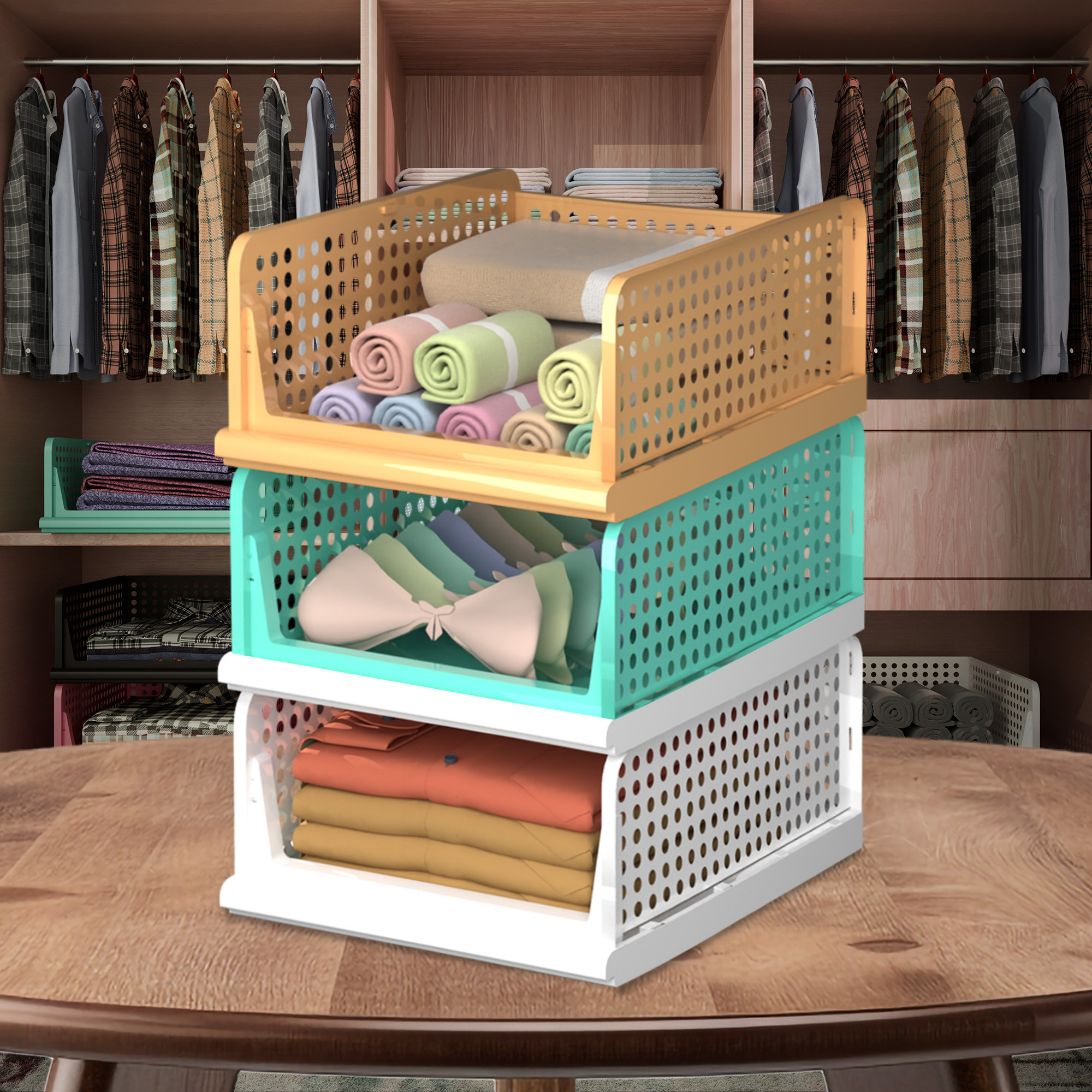Cupboard organizer for clothes online