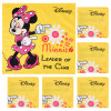 Pack of 6 Handkerchiefs | Disney Minnie ! | Cotton Handkerchiefs for Boys &amp; Girls | Premium Handkerchiefs | Rumal for Boys &amp; Girls | Hankies for Gifting | Yellow