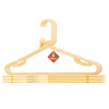 Pack of 6 Multipurpose Cloth Hangers for Wardrobe | Plastic Hangers for Clothes, Shirt, Saree, Bra, Pant, Shawl &amp; Cap | Hangers for Cloth | European Style | Cream