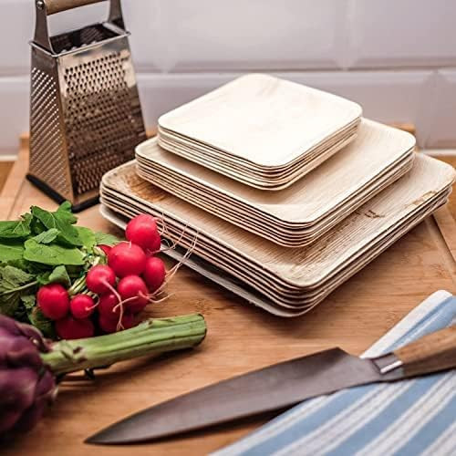 Kuber Industries-Palm Leaf Plate -Set of 25-10 