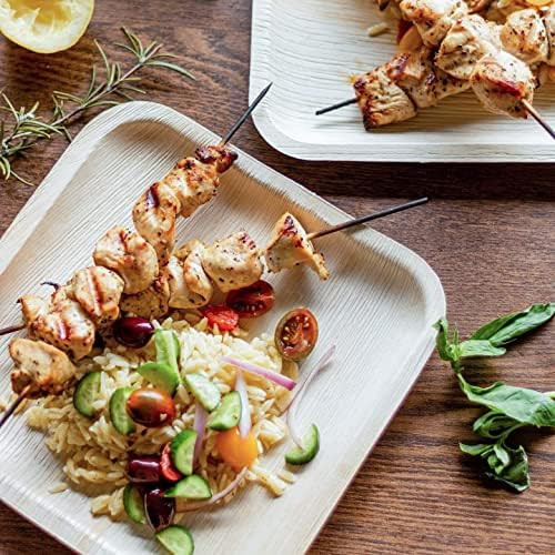 Kuber Industries-Palm Leaf Plate-Set of 25-6 