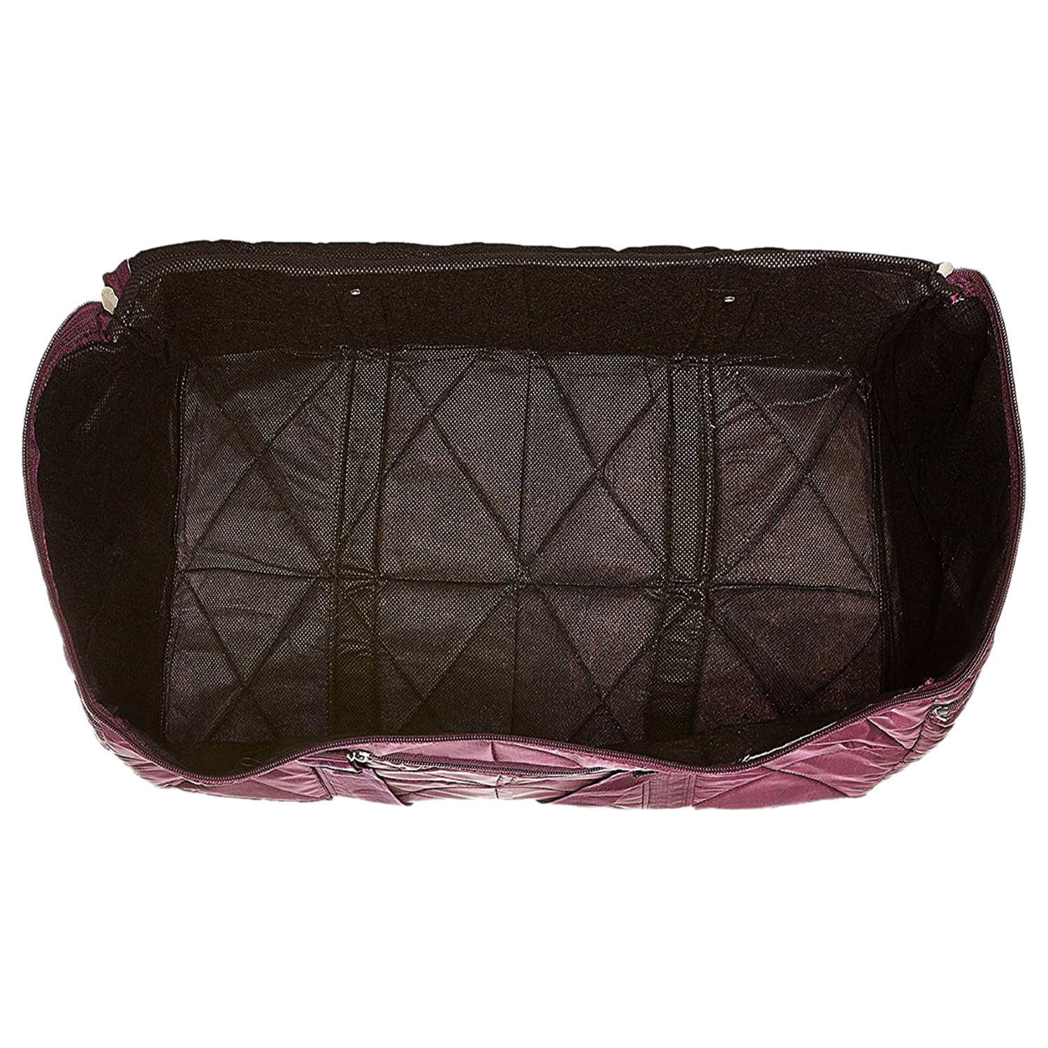Kuber Industries Parachute Foldable Duffle Bag/Bag Packs With Handle For Traveling (Maroon)