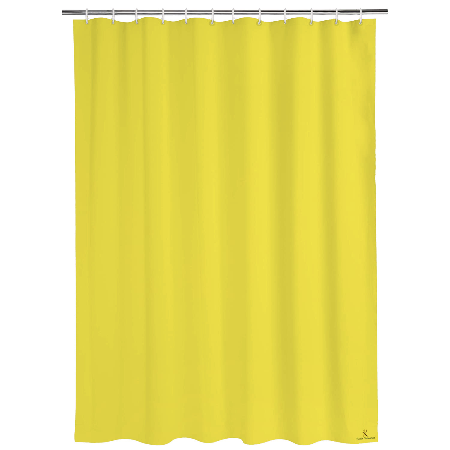 Kuber Industries PEVA Shower Curtain Liner , Heavy Duty Plastic Shower Curtain With Hooks for Bathroom, Bathtub, 70