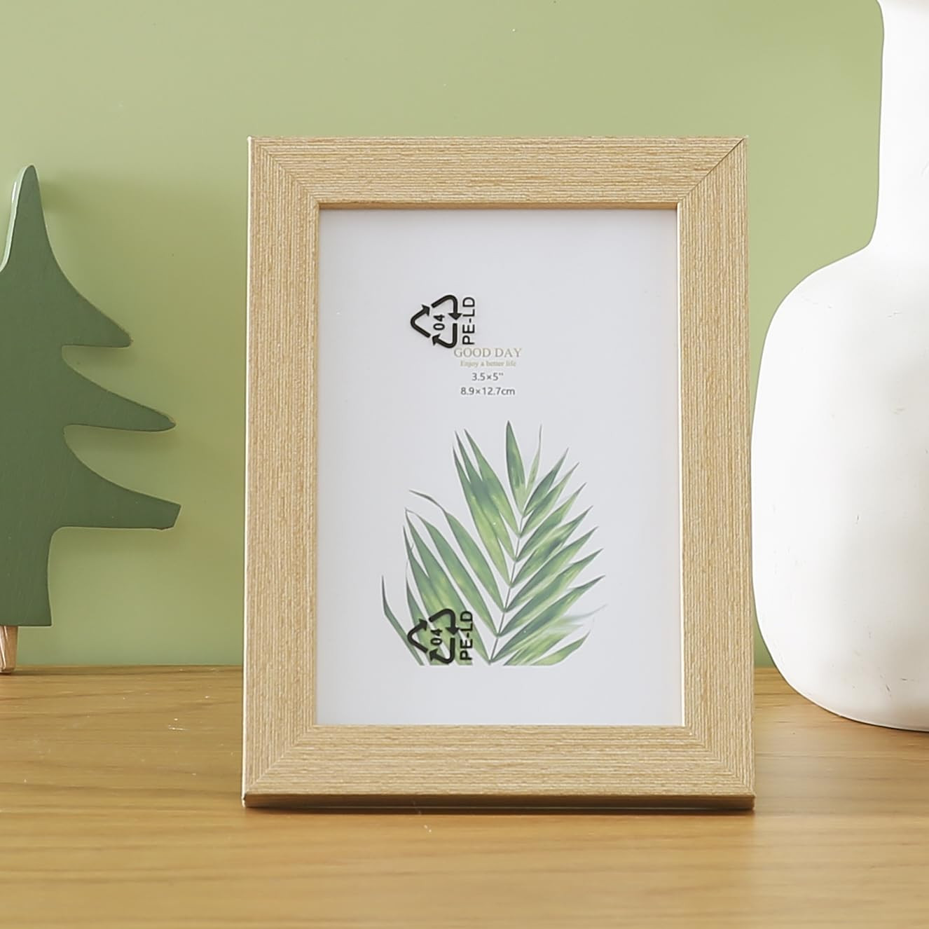 Kuber Industries Photo Frame For Home DÃ©cor|Use Horizontal & Vertical|Crystal Clear Glass|Perfect For Home, Office And Shop 