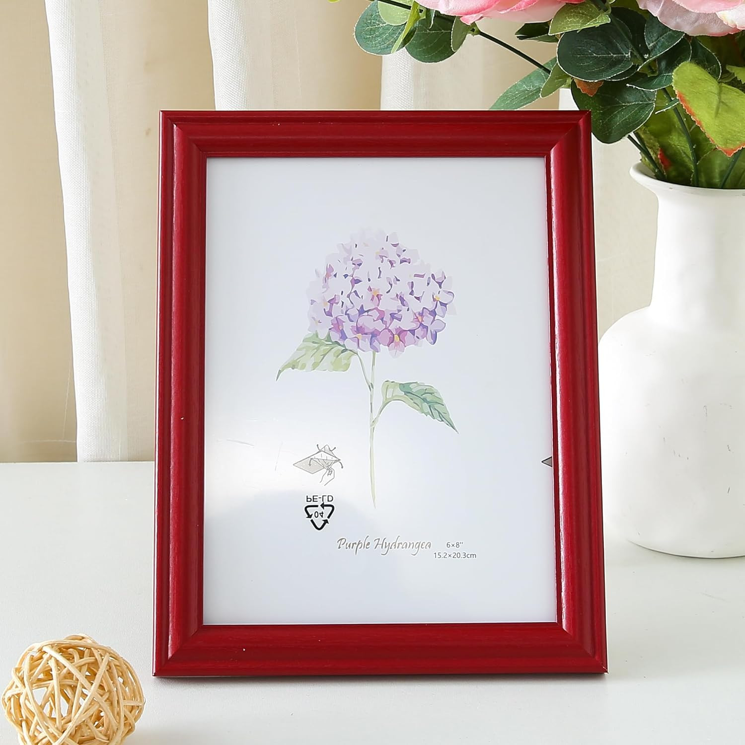 Kuber Industries Photo Frame For Home DÃ©cor|Use Horizontal & Vertical|Crystal Clear Glass|Perfect For Home, Office And Shop 