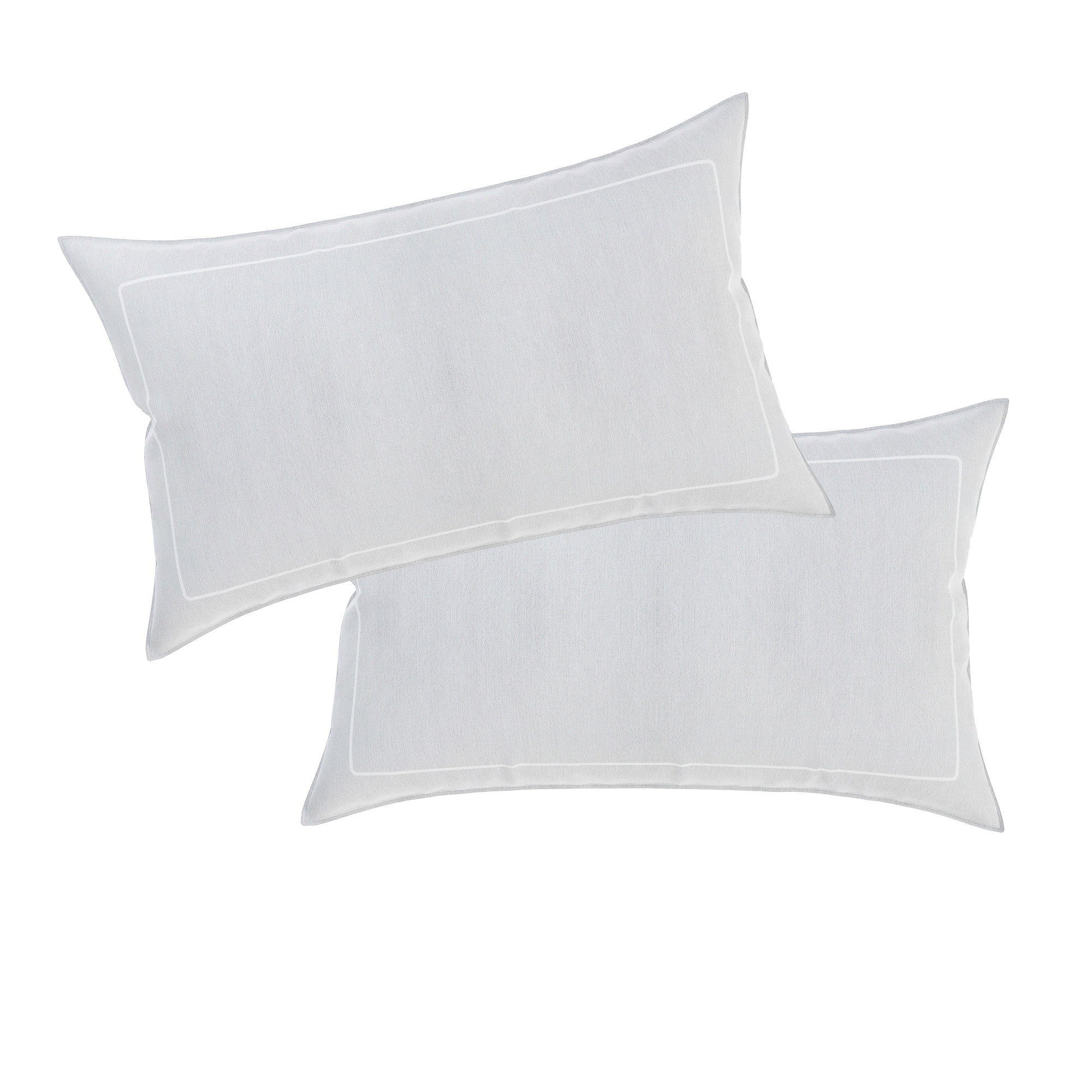 Kuber Industries Pillow Cover | Cotton Pillow Cover | Pillow Cover for Bedroom | Cushion Pillow Cover for Living Room | Plain Border Pillow Cover Set | Set of 4 | Multicolor