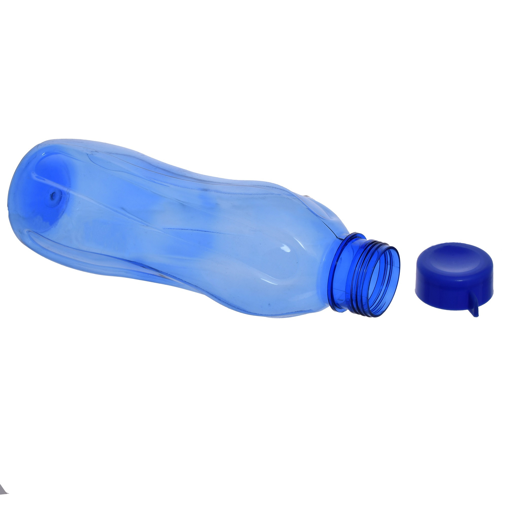 Kuber Industries Plastic 18 Pieces Aqua Fridge Water Bottle with Lid (1000ml, Green & Pink & Blue)-KUBMART522