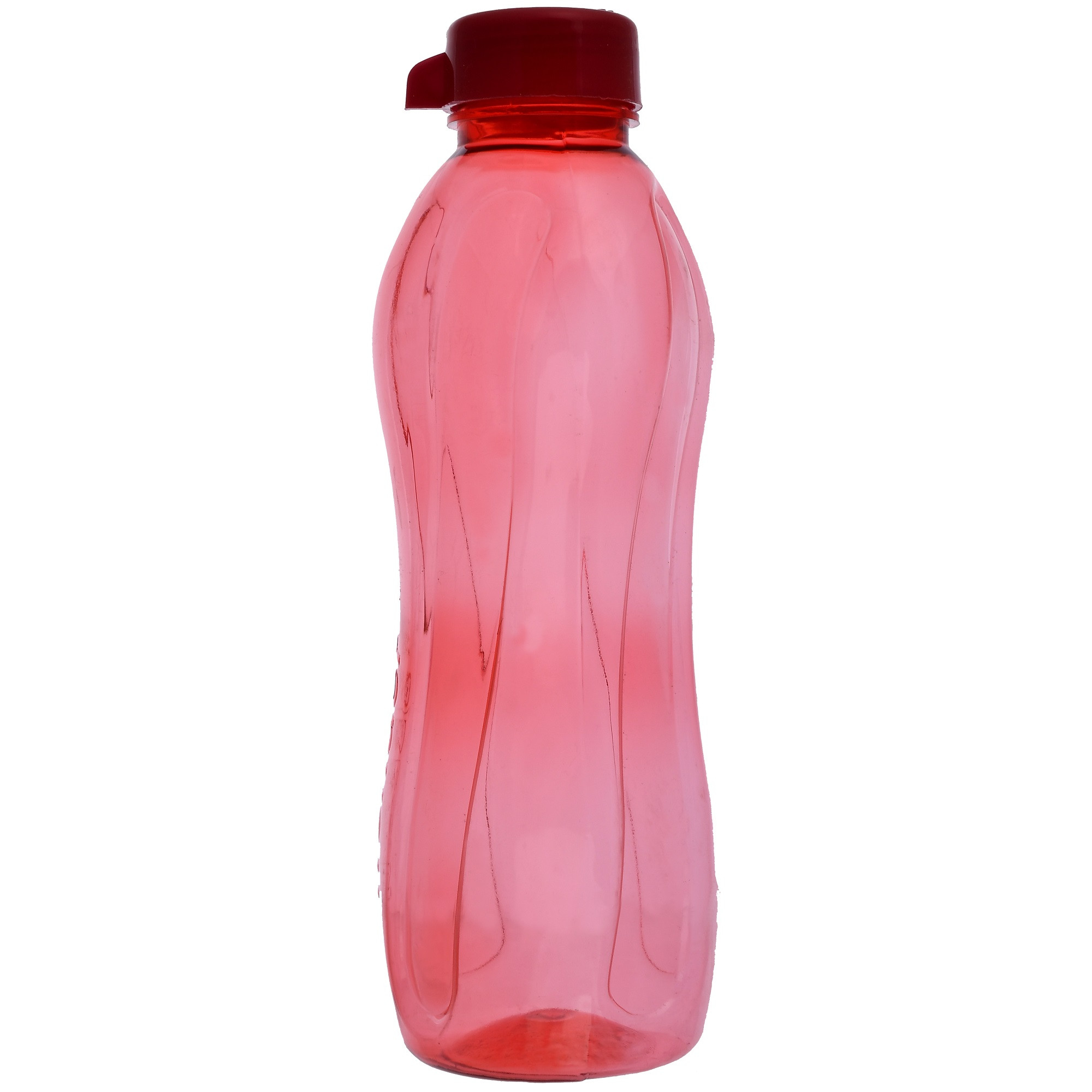 Kuber Industries Plastic Aqua Fridge Water Bottle with Lid (1000ml, Pink & Blue)-KUBMART520