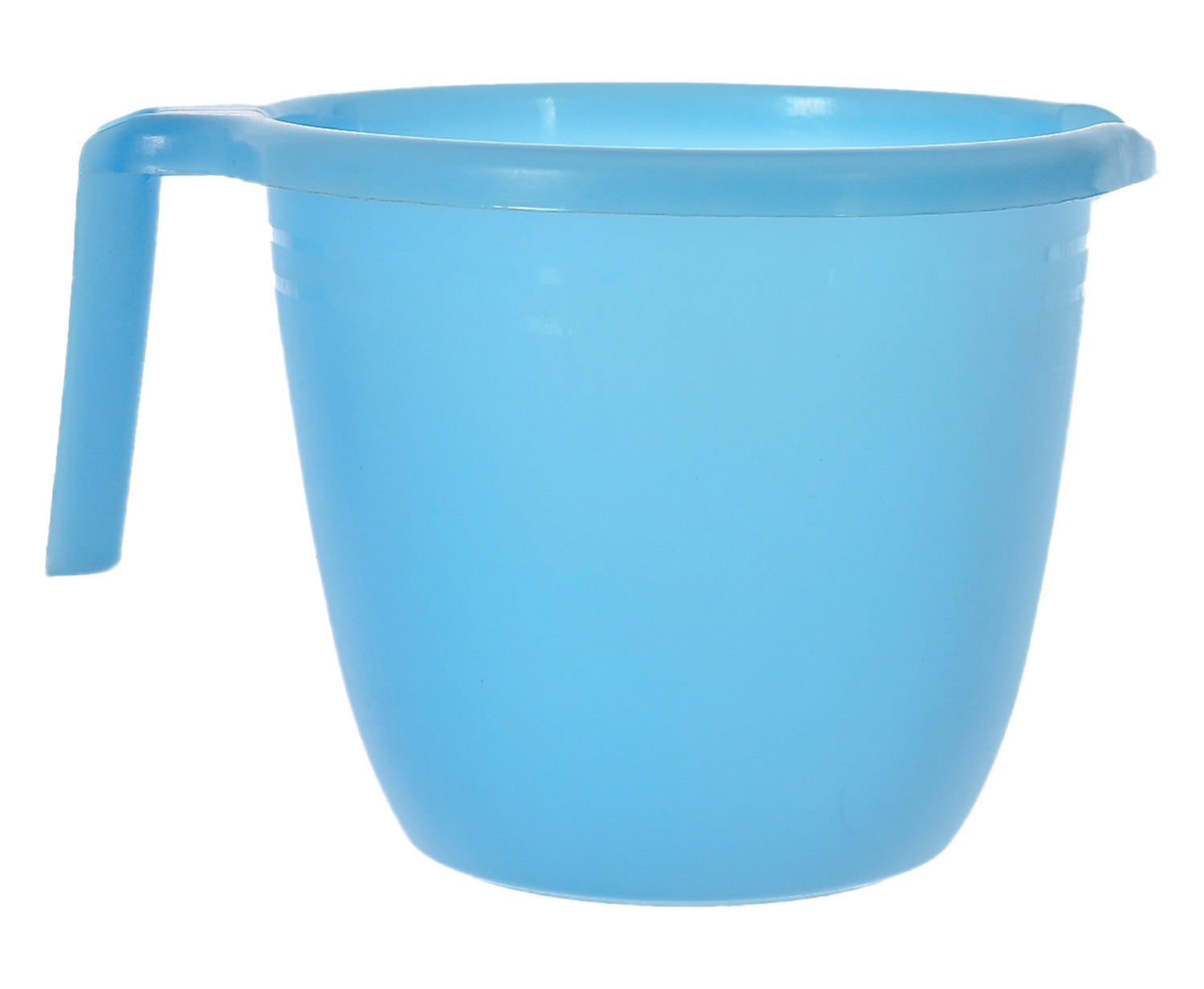 Kuber Industries Plastic Bathroom Mug 1 Litre- (Sky Blue)-46KM0205