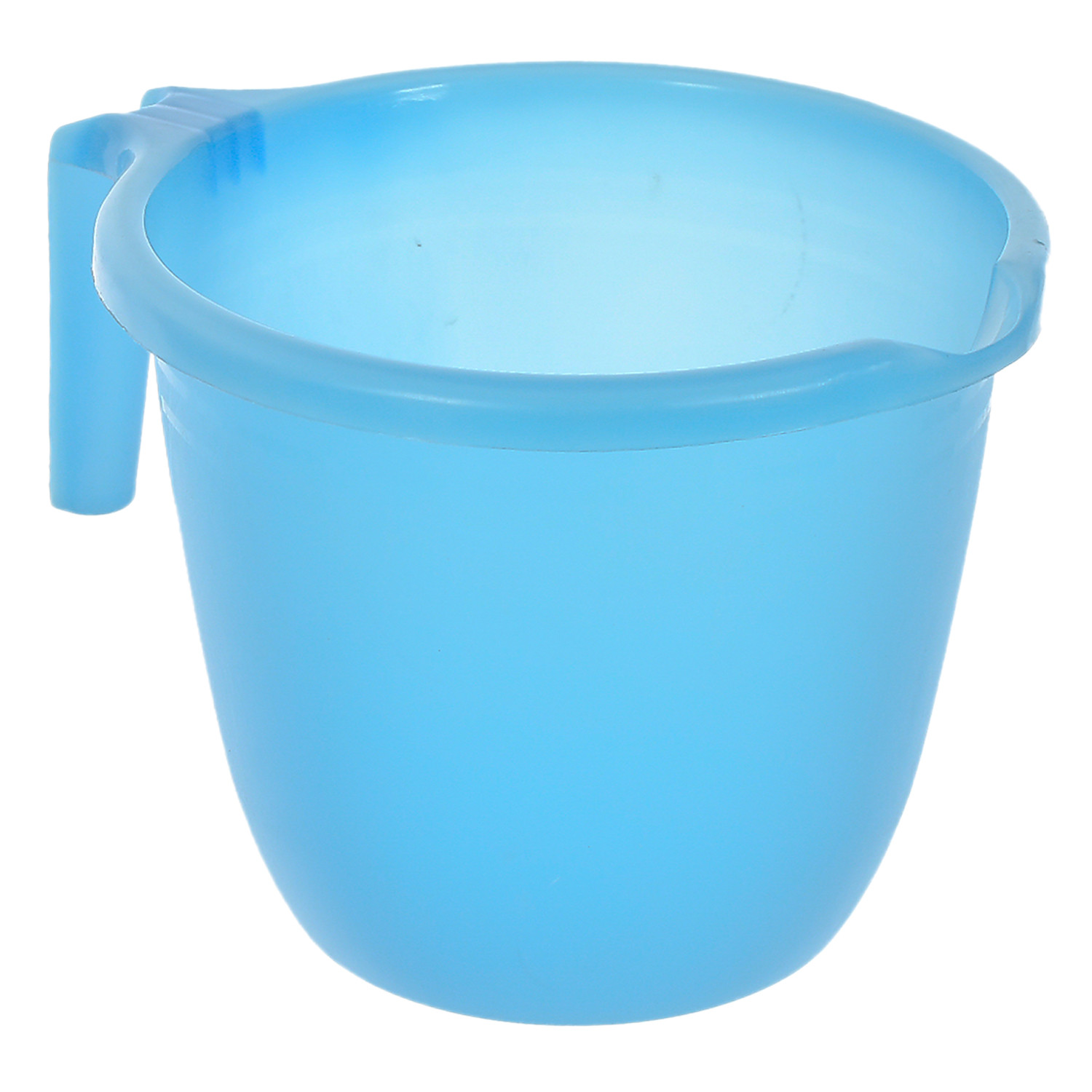 Kuber Industries Plastic Bathroom Mug 1 Litre- (Sky Blue)-46KM0205