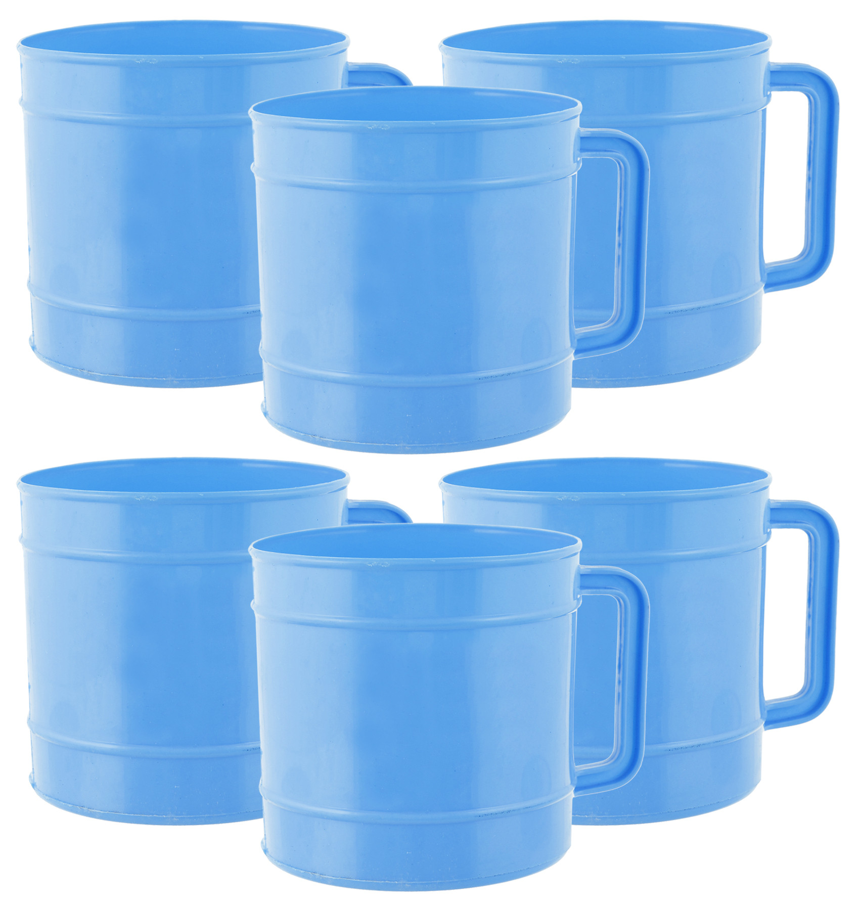 Kuber Industries Plastic Bathroom Mug, 1 Ltr.(Blue)