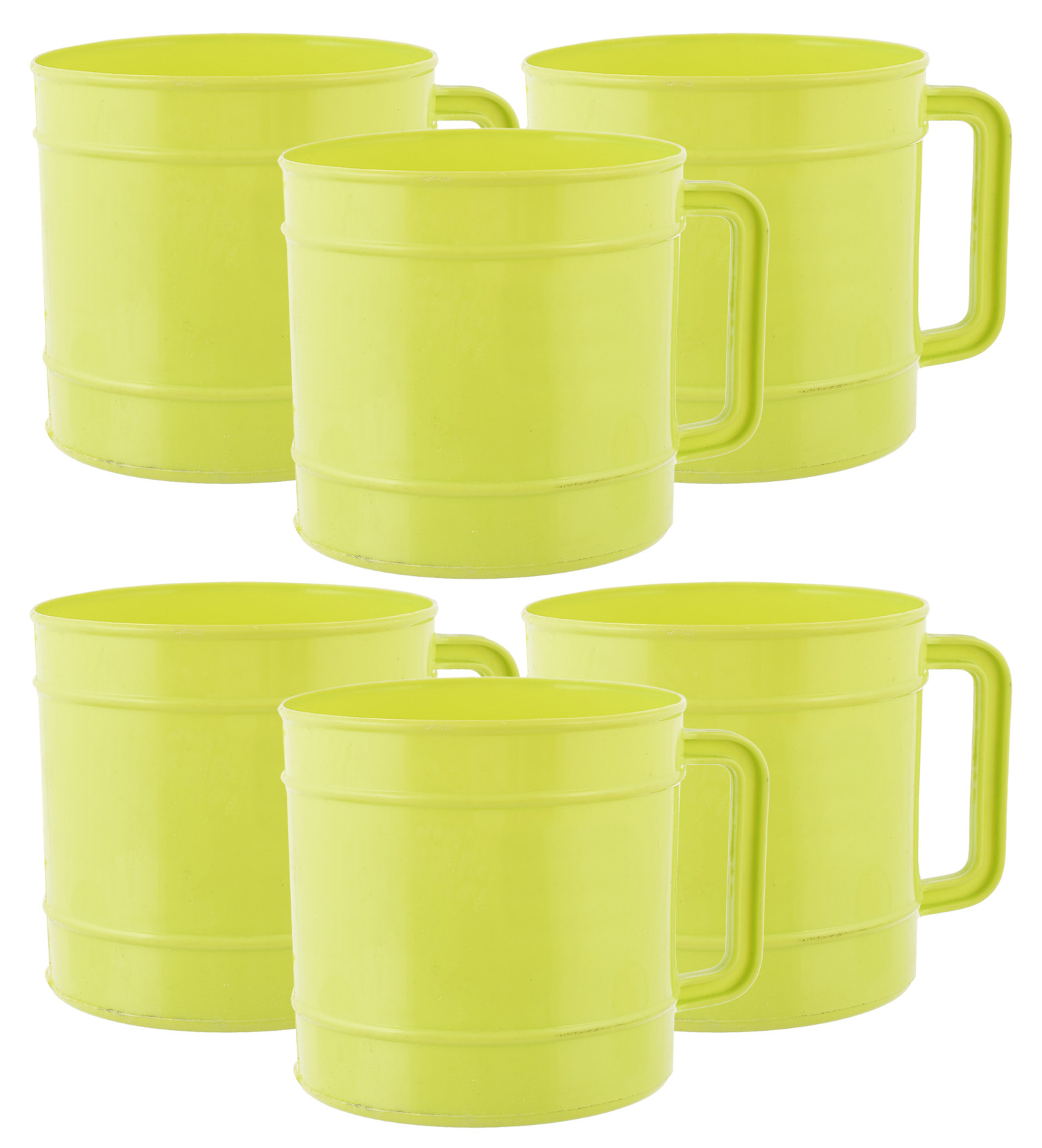 Kuber Industries Plastic Bathroom Mug, 1 Ltr.(Green)