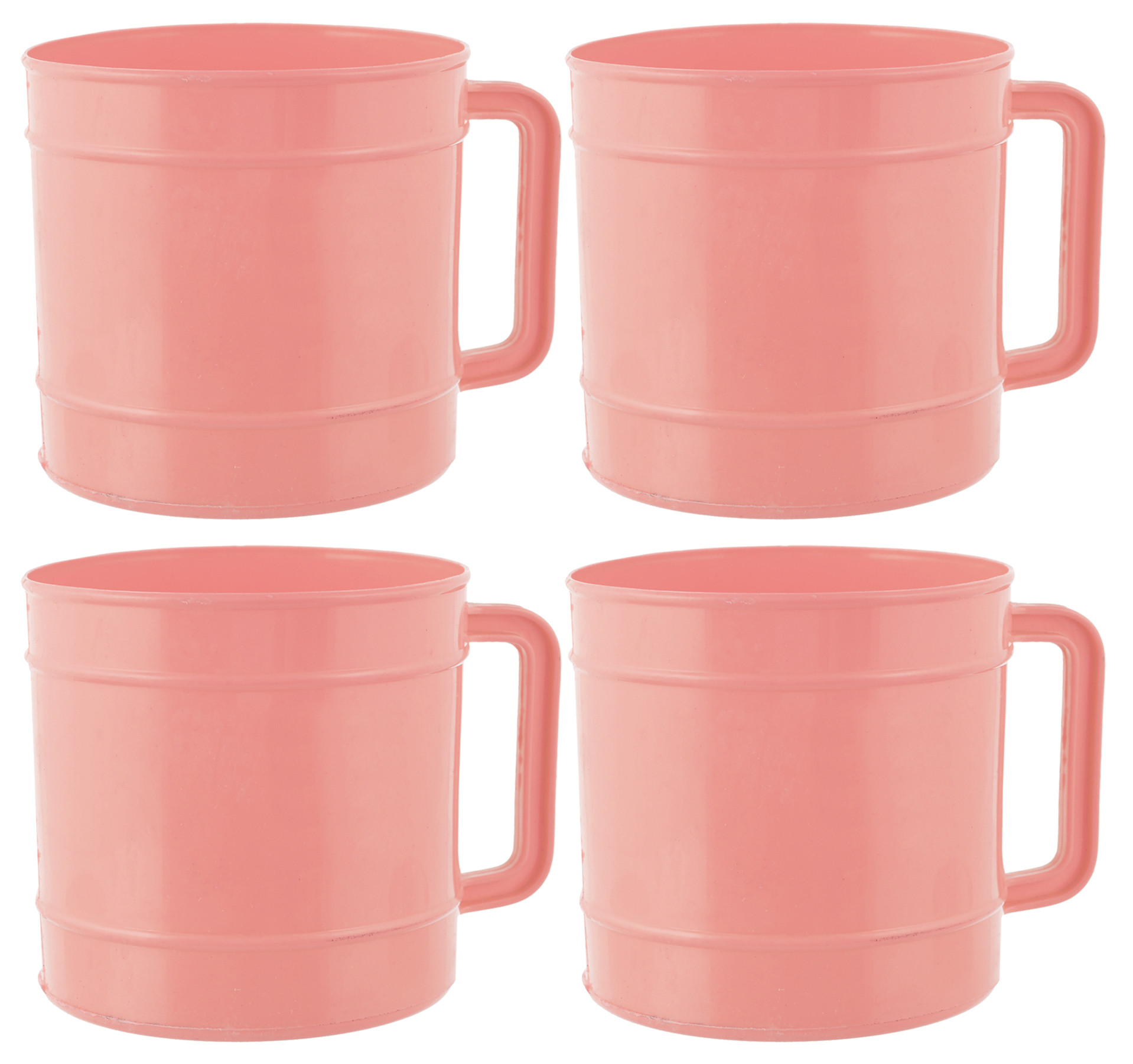 Kuber Industries Plastic Bathroom Mug, 1 Ltr.(Pink)