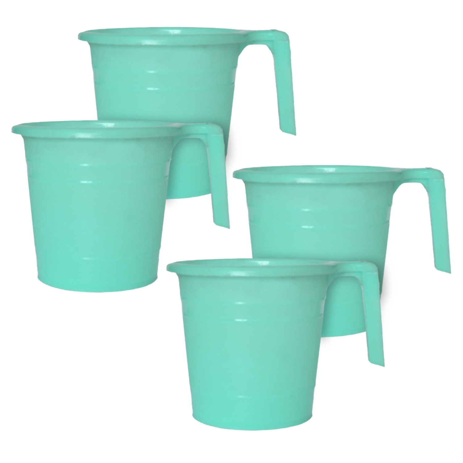 Kuber Industries Plastic Bathroom Mug, 2 Litre-(Green)