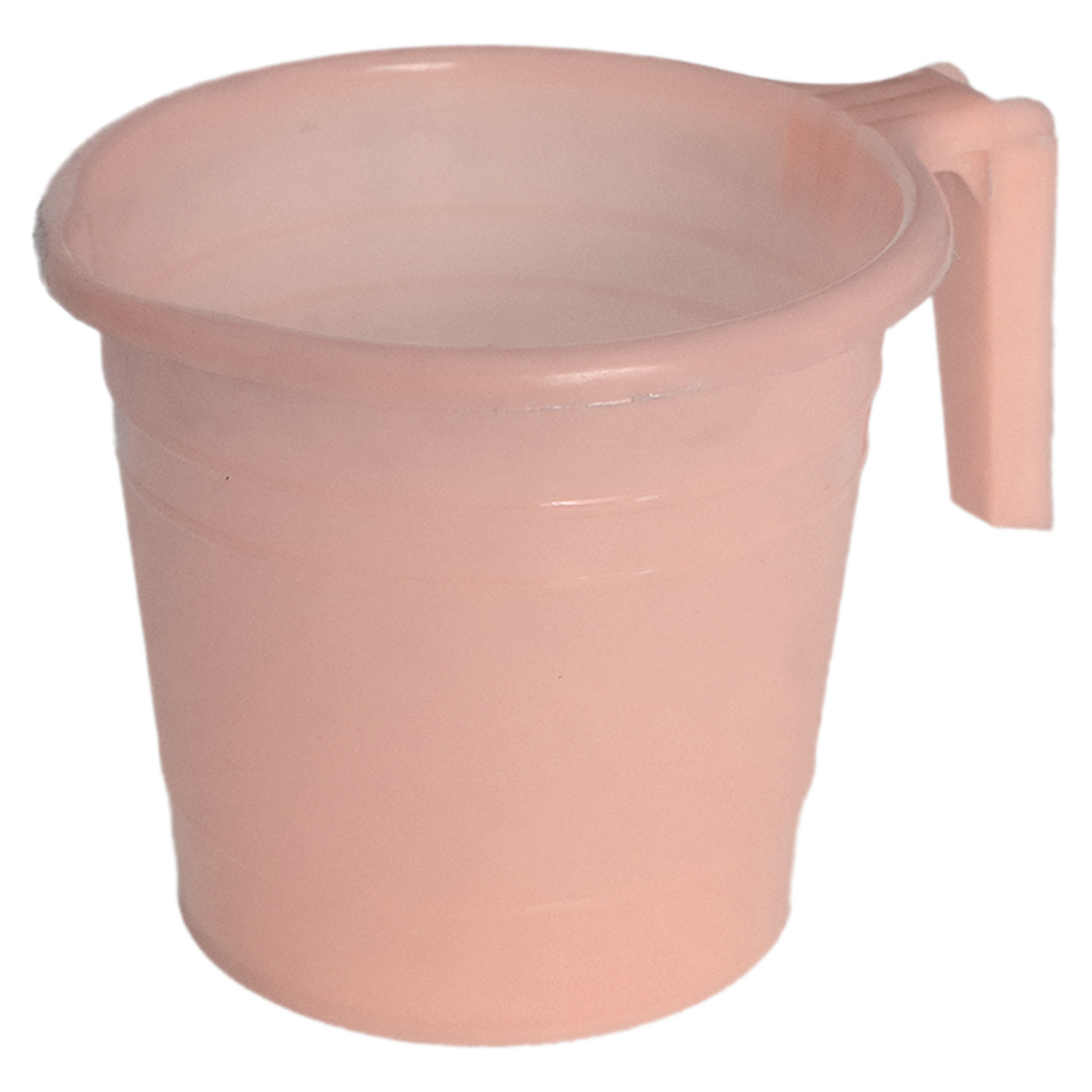 Kuber Industries Plastic Bathroom Mug, 2 Litre-(Peach)