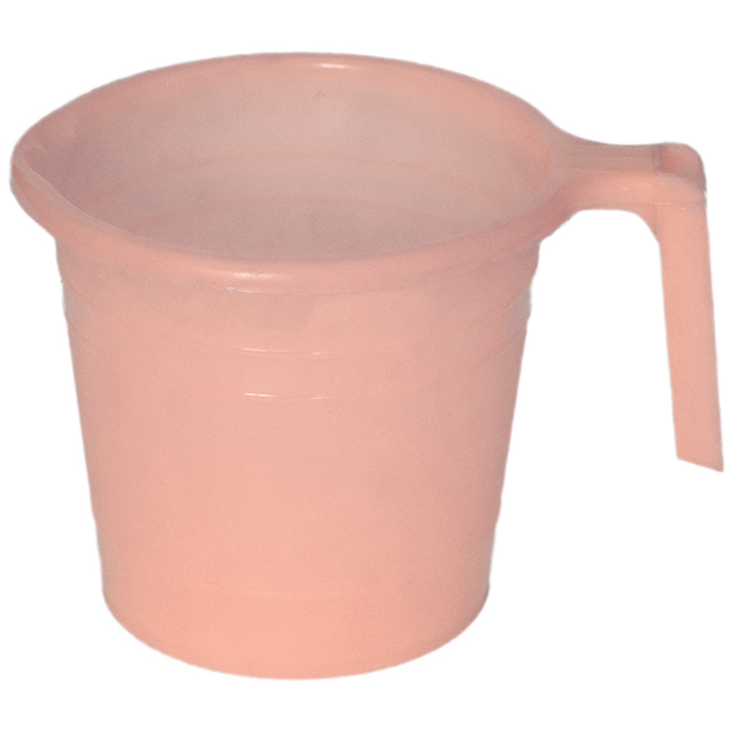 Kuber Industries Plastic Bathroom Mug, 2 Litre-(Peach)