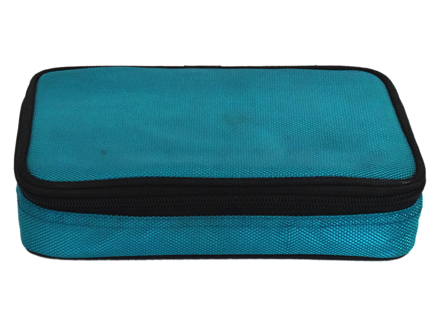 Kuber Industries Plastic Compact Lunch Box With 2 Containers & Cover (Green)