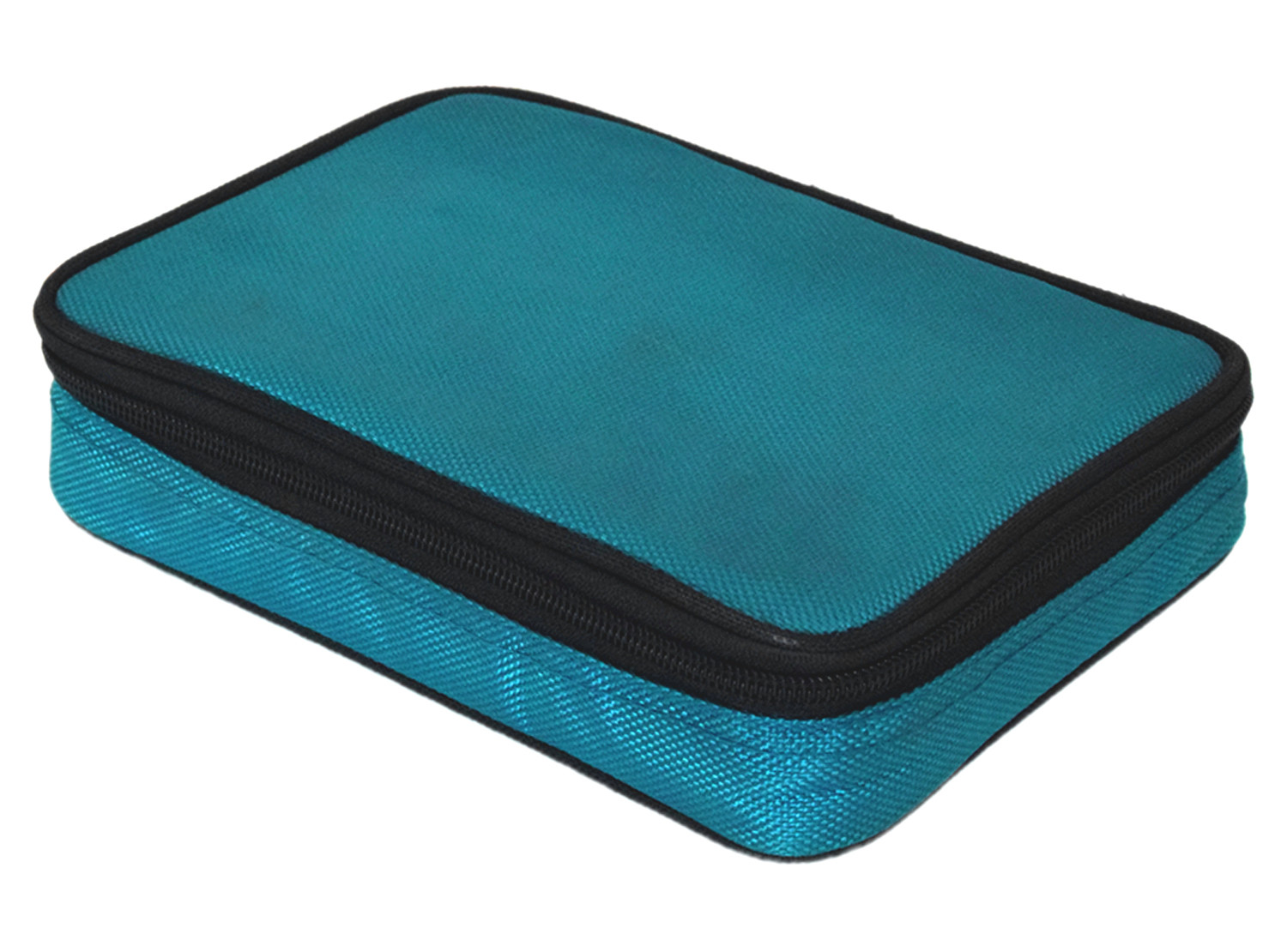 Kuber Industries Plastic Compact Lunch Box With 2 Containers & Cover (Green)