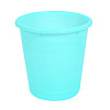 Kuber Industries Plastic Dustbin|Portable Garbage Basket &amp; Round Trash Can for Home,Kitchen,Office,College,7 Ltr.(Mint Green)
