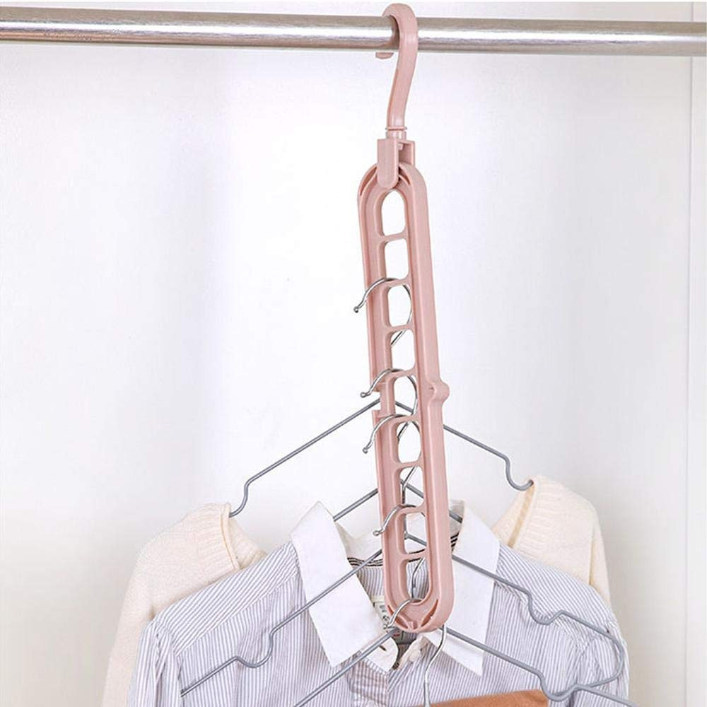 Kuber Industries Plastic Hangers for Adult Size Clothing, Plastic, Ideal for Everyday Standard Use Clothes, Shirts, Blouses, T-Shirts, Dresses, Jackets, Suits (Multi)