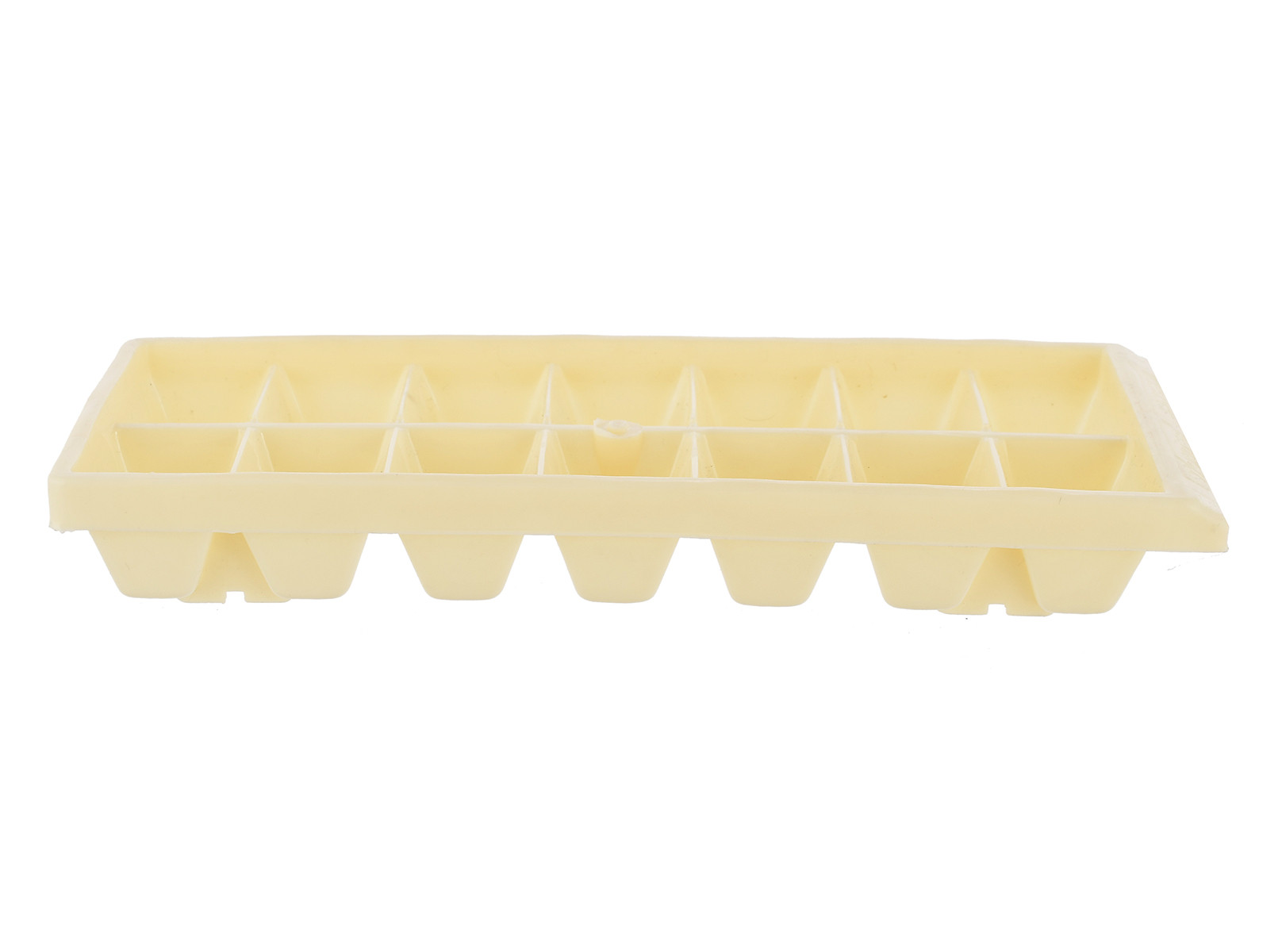Kuber Industries Plastic Ice Cube Tray Set With 14 Section- (Cream)-HS43KUBMART25751