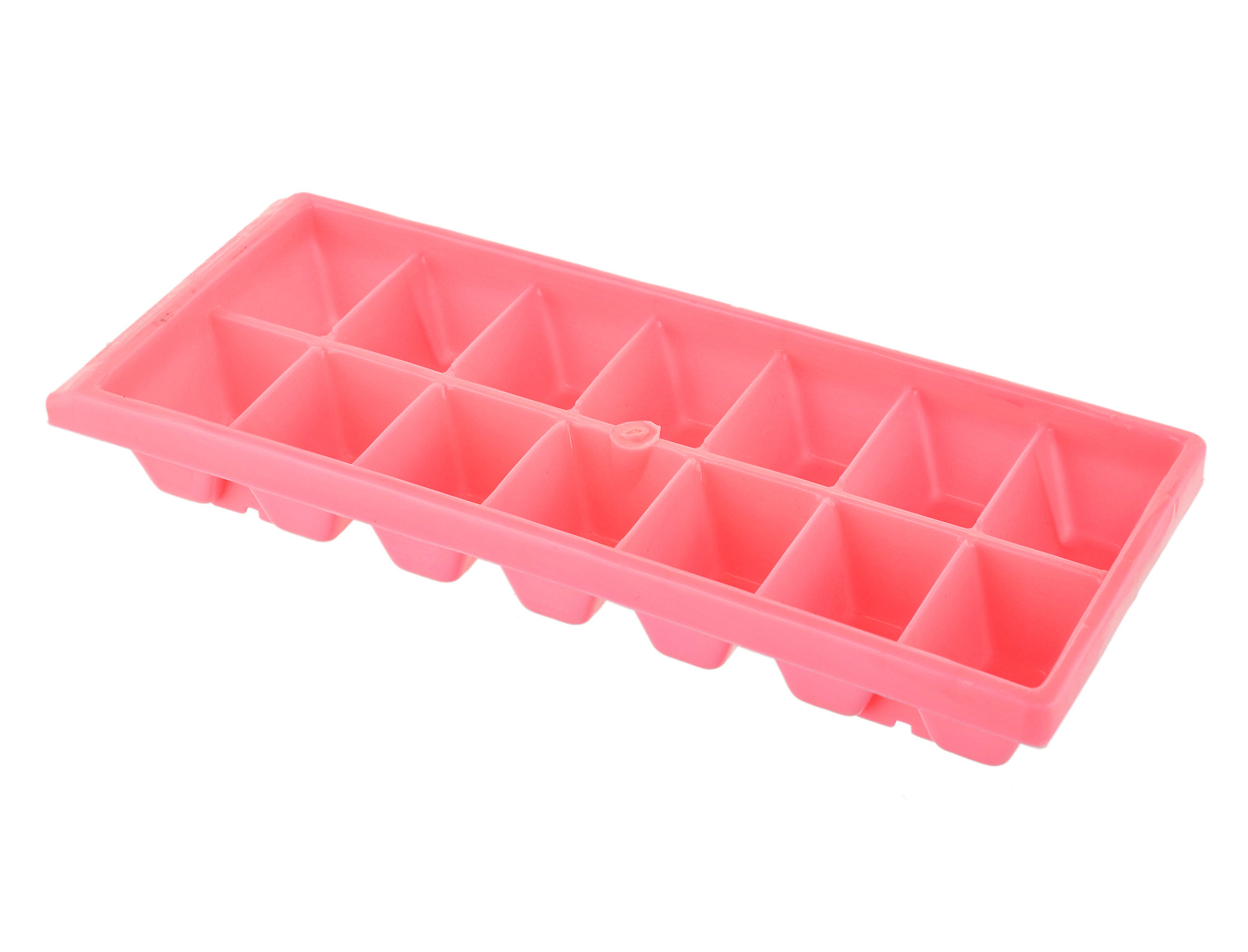 Kuber Industries Plastic Ice Cube Tray Set With 14 Section-(Pink)-HS43KUBMART25775