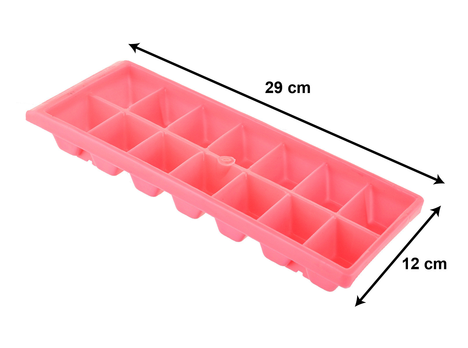 Kuber Industries Plastic Ice Cube Tray Set With 14 Section-(Pink)-HS43KUBMART25775