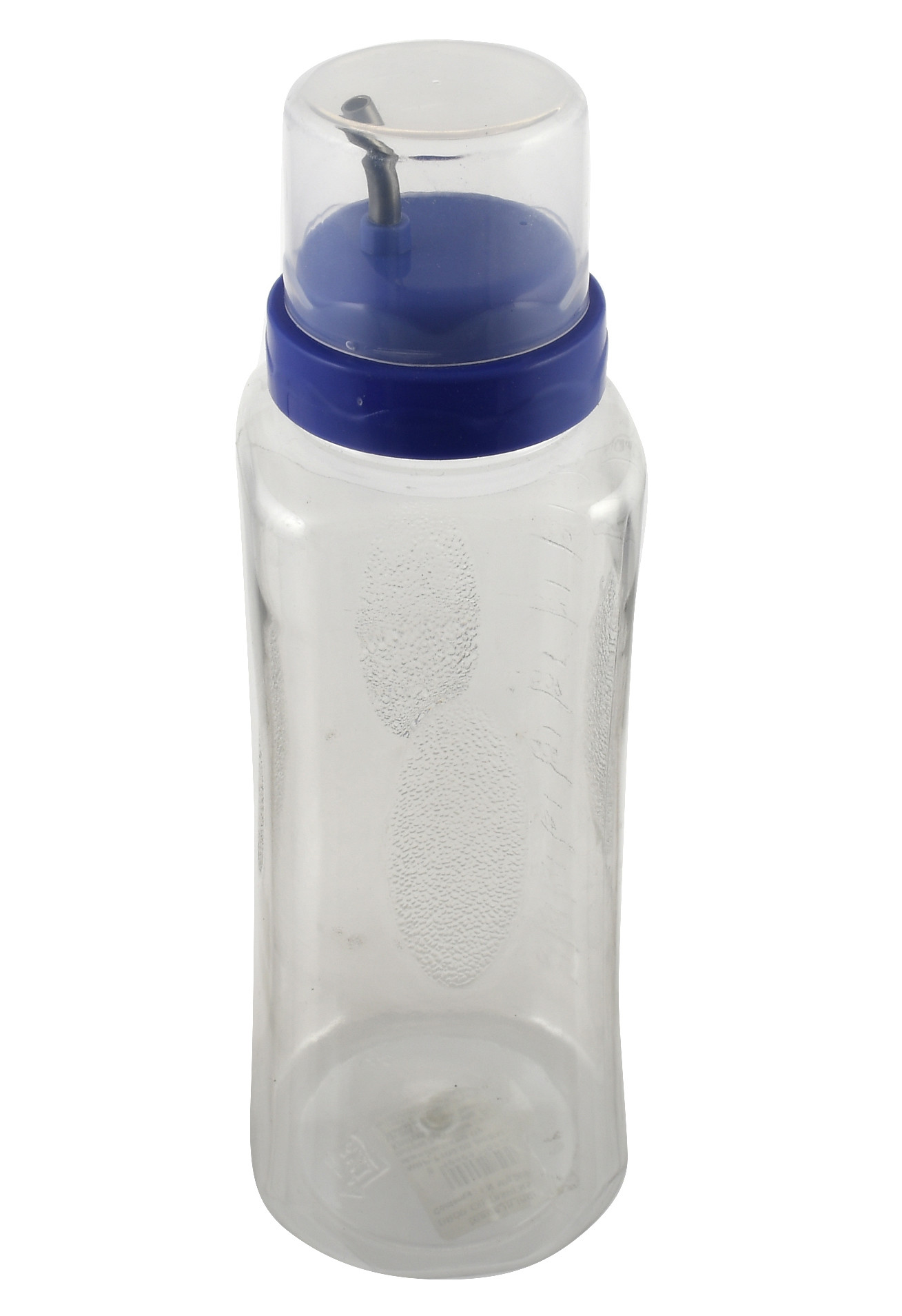 Kuber Industries Plastic Leakproof Drop Oil Bottle Olive Oil Dispenser for Kitchen Storage Container1 Ltr Purple
