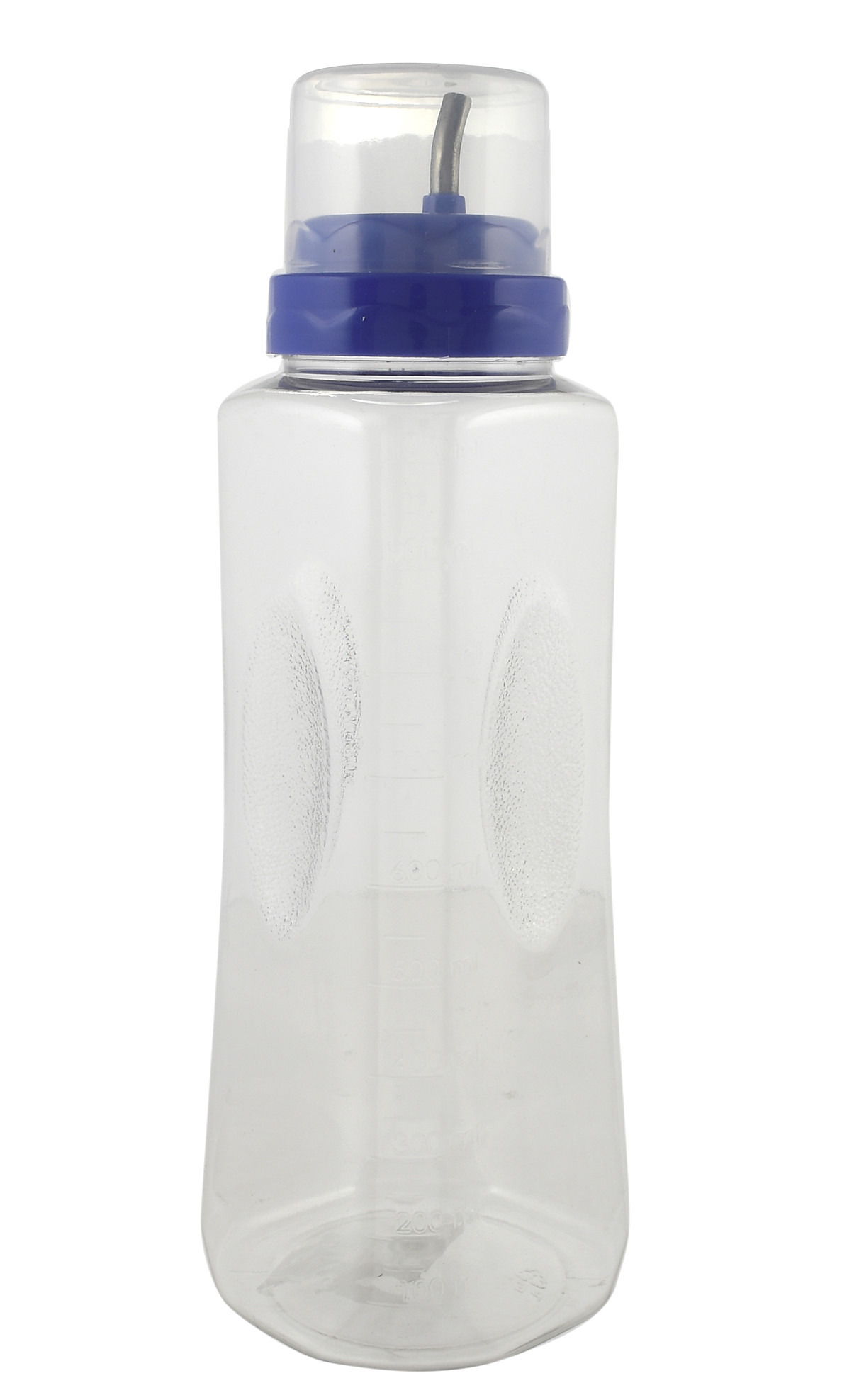 Kuber Industries Plastic Leakproof Drop Oil Bottle Olive Oil Dispenser for Kitchen Storage Container1 Ltr Purple