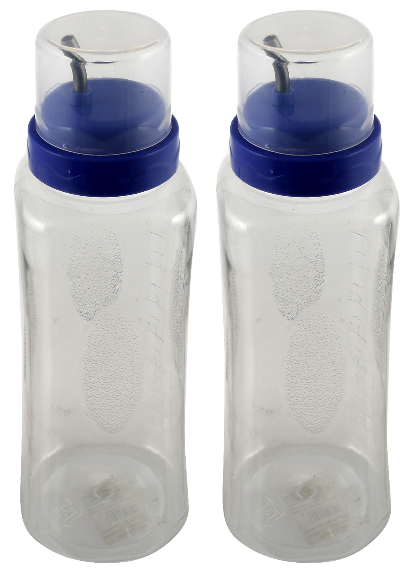 Kuber Industries Plastic Leakproof Drop Oil Bottle Olive Oil Dispenser for Kitchen Storage Container1 Ltr Purple