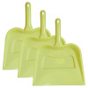 Kuber Industries Plastic Lightweight 12&quot; Dustpan With Comfort Grip Handle for Easy Sweep Broom,(Green)