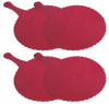 Kuber Industries Plastic Lightweight Handfan|Hath Pankha|Beejna for Natural Cooling Air Home Decor and Travel Useful(Pink)