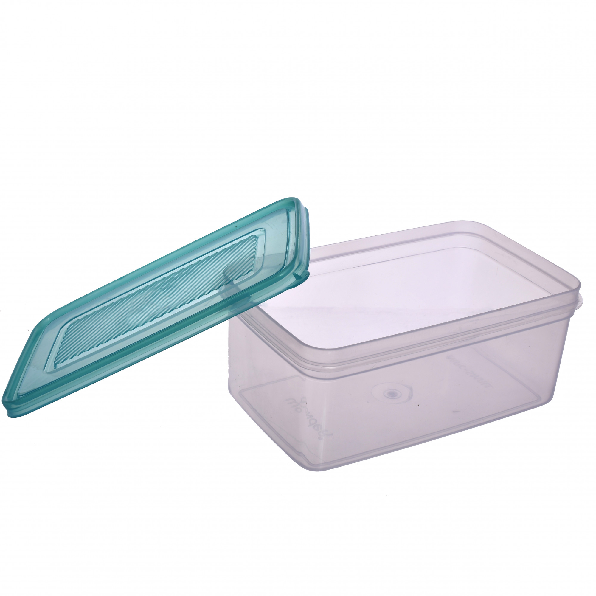 Kuber Industries Plastic Multipurpose MPC Big Transparent Air Tight Food Storage Kitchen Container (Green)-KUBMART546