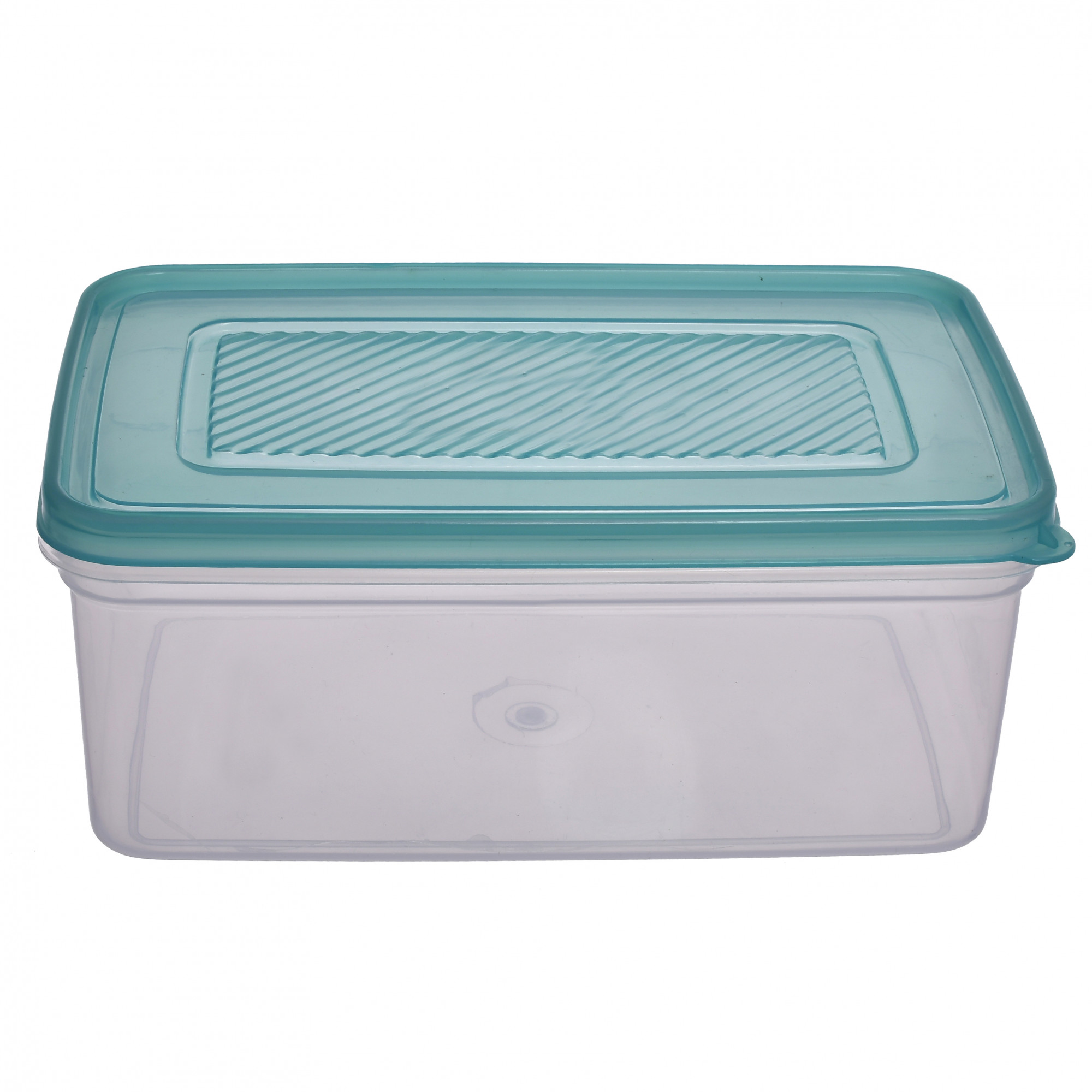 Kuber Industries Plastic Multipurpose MPC Jumbo,Big & Small Transparent Air Tight Food Storage Kitchen Container (Set Of 3,Green)-KUBMART568