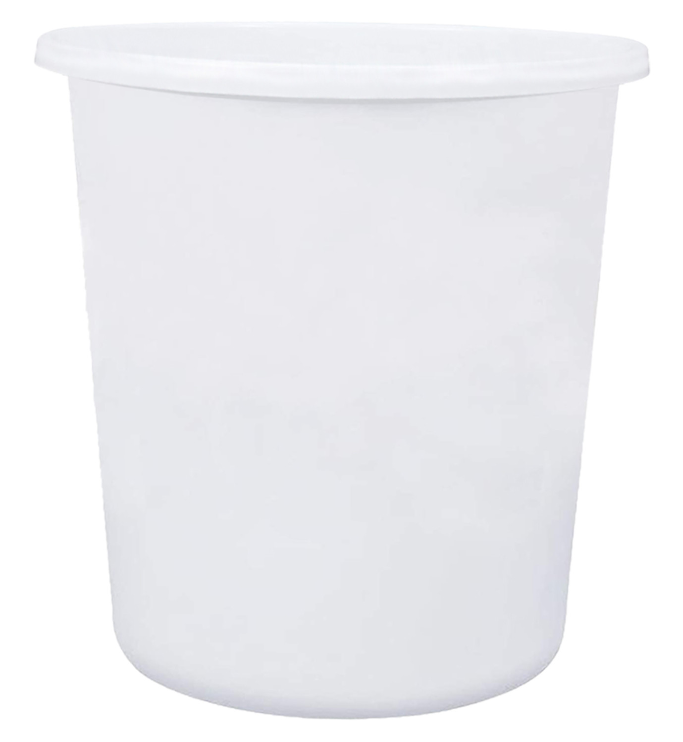 Kuber Industries Plastic Open Dustbin, Garbage Bin For Home, Kitchen, Office, 5Ltr.- (White & Blue)-47KM01081