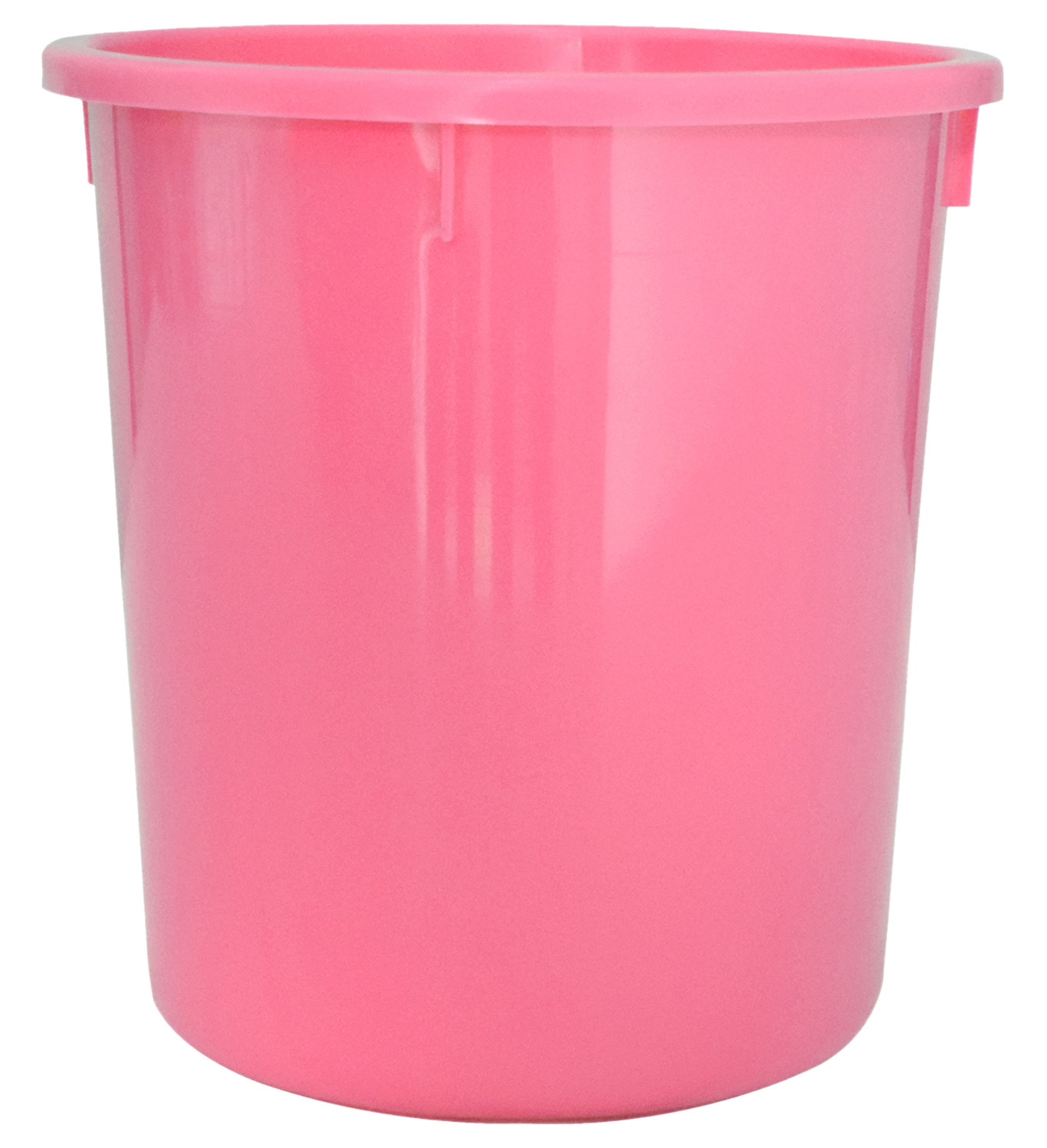 Kuber Industries Plastic Open Dustbin, Garbage Bin For Home, Kitchen, Office, 5Ltr. (Pink)-47KM01045