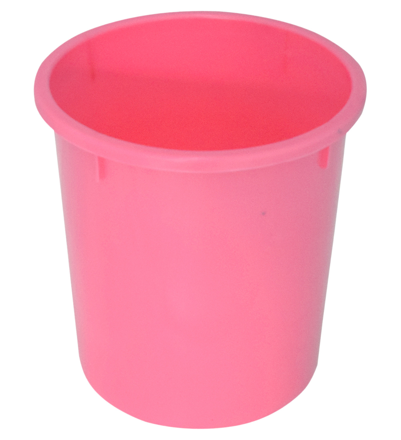 Kuber Industries Plastic Open Dustbin, Garbage Bin For Home, Kitchen, Office, 5Ltr. (Pink)-47KM01045