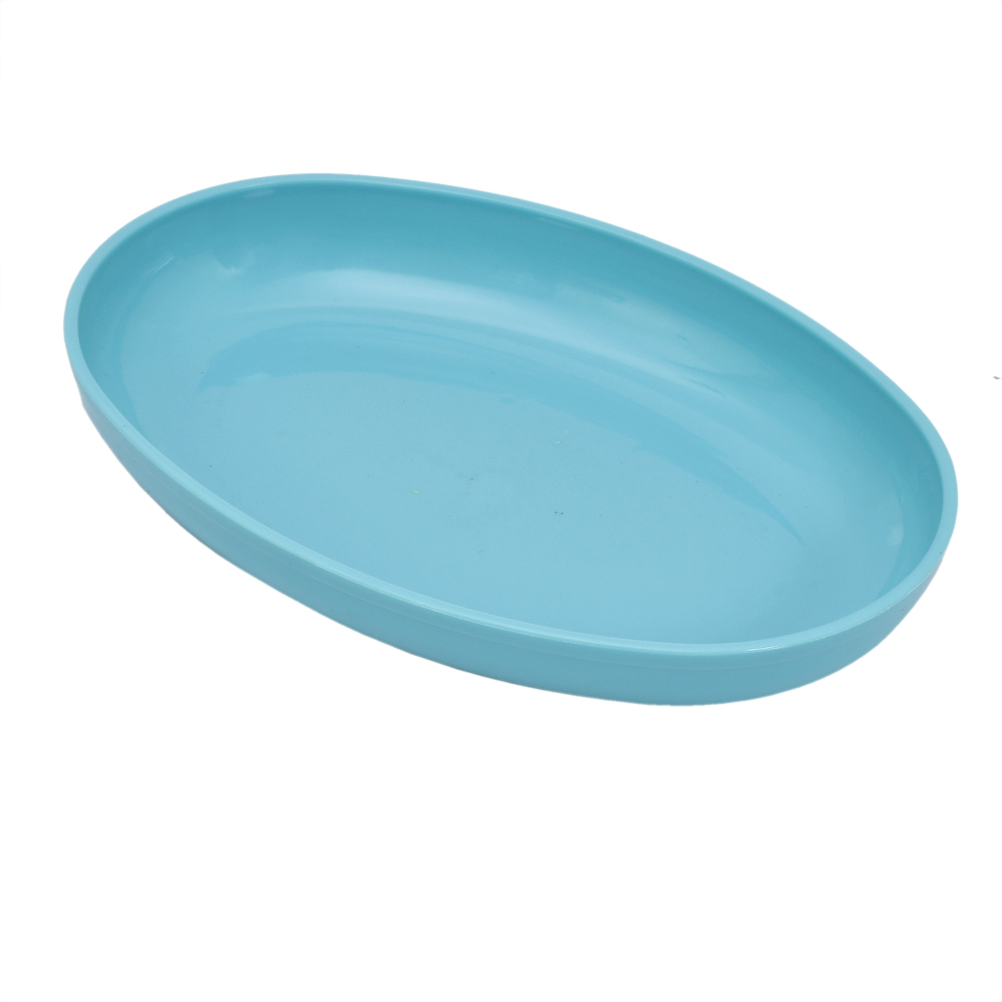 Kuber Industries Plastic Small Oval Design Bowl for Serving Snacks,Salad,Food (Multi)