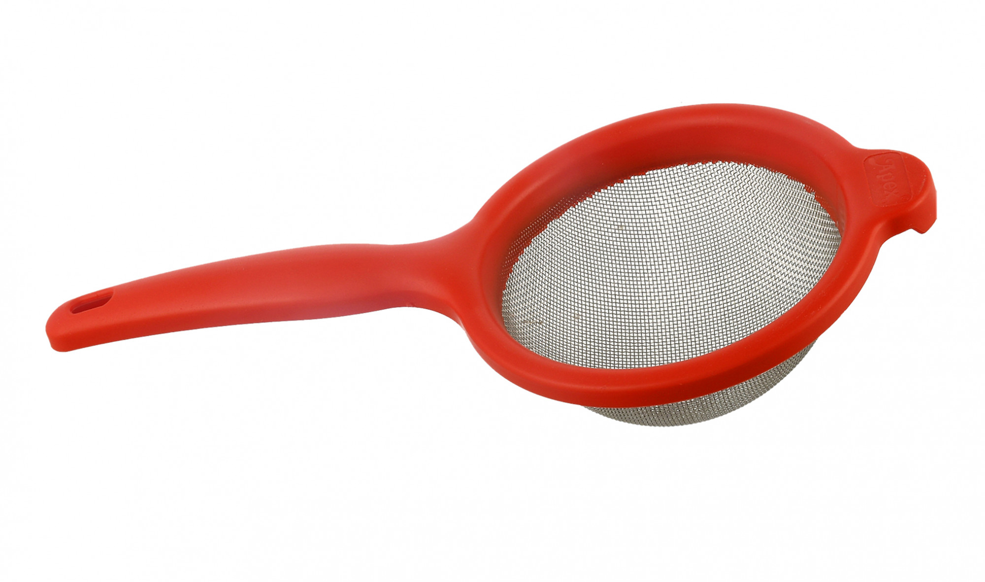 Kuber Industries Plastic Soup  Juice StrainerLiquid Filter-11 Red