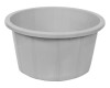 Kuber Industries Plastic Unbreakable Multipurpose Bath Tub/Washing Tub For Bathing 40 Ltr.(Grey) 54KM3904