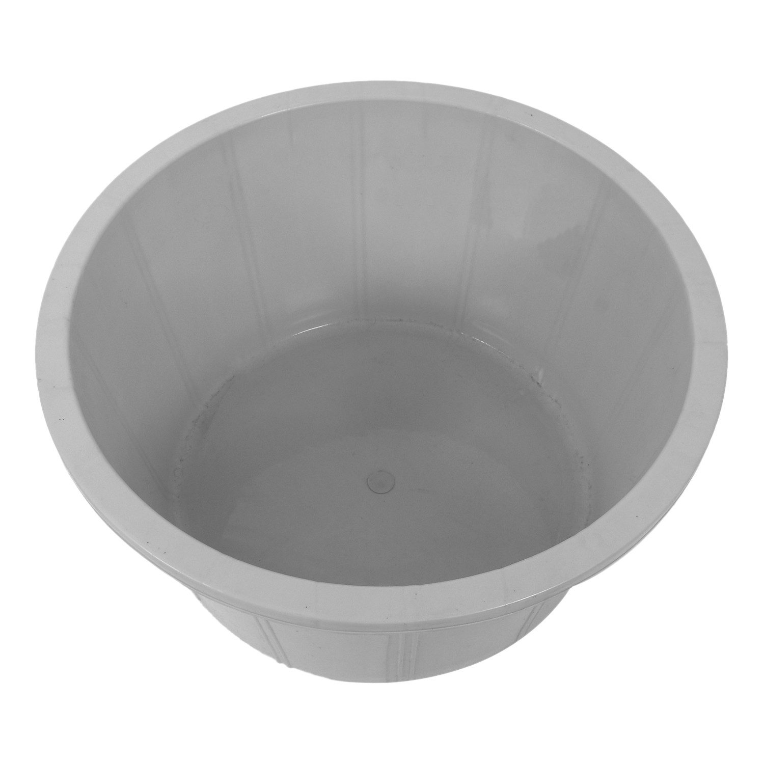 Kuber Industries Plastic Unbreakable Multipurpose Bath Tub/Washing Tub For Bathing 40 Ltr.(Grey) 54KM3904
