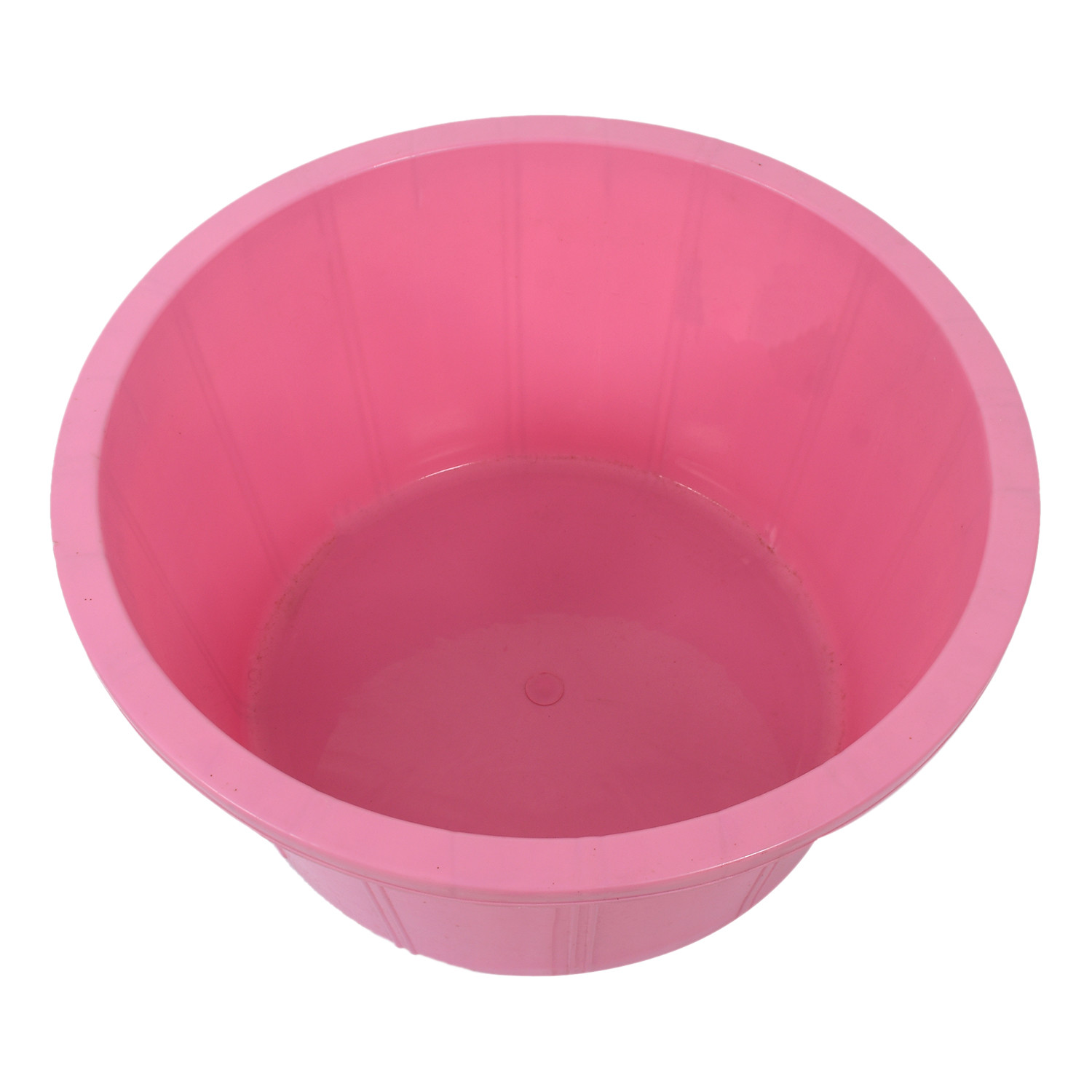 Kuber Industries Plastic Unbreakable Multipurpose Bath Tub/Washing Tub For Bathing 40 Ltr.(Pink) 54KM3903
