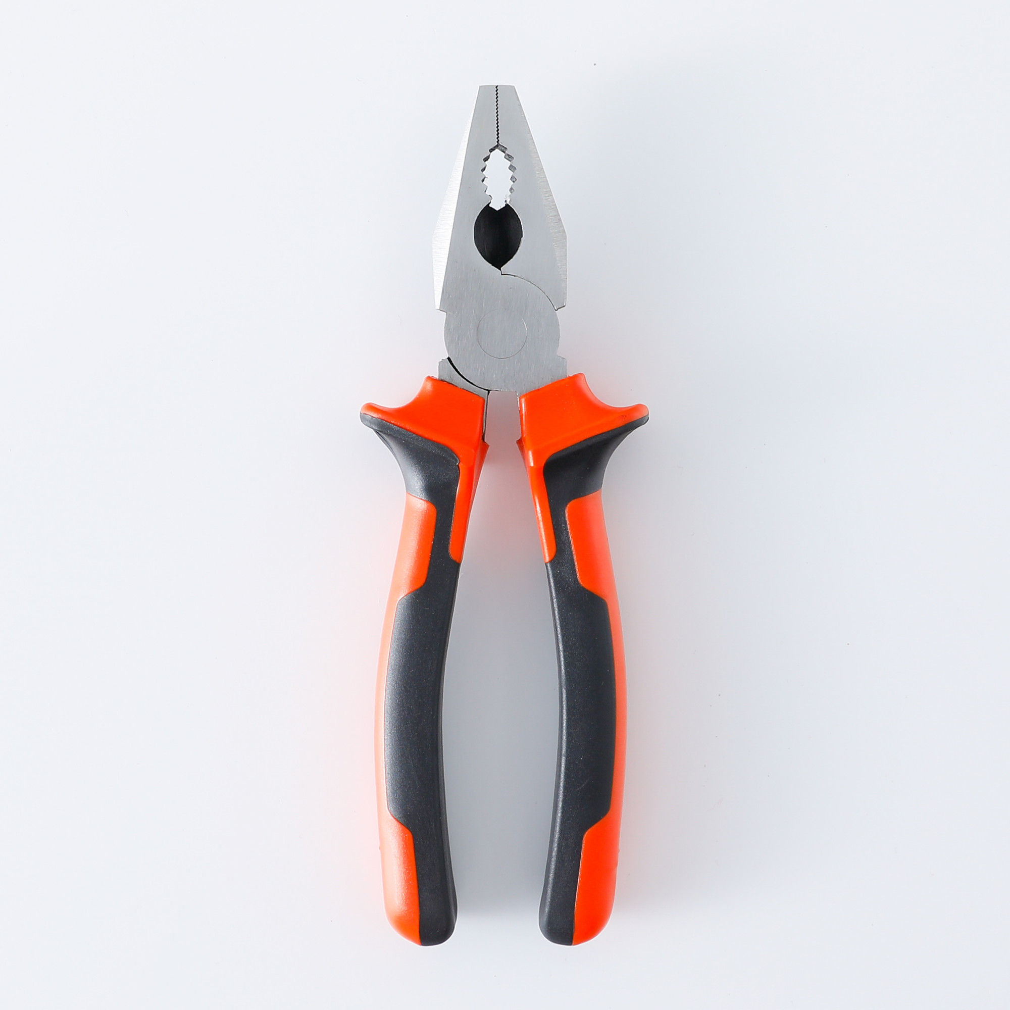 Kuber Industries Plier With Anti-Rust Properties|Designed For Comfort & Control|Idol for Gripping, Holding & Cutting Wires (Red & Black)