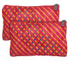 Kuber Industries Polyester Lining Print Purse For Woman/Girls Set Of 2 (Pink) 54KM4343