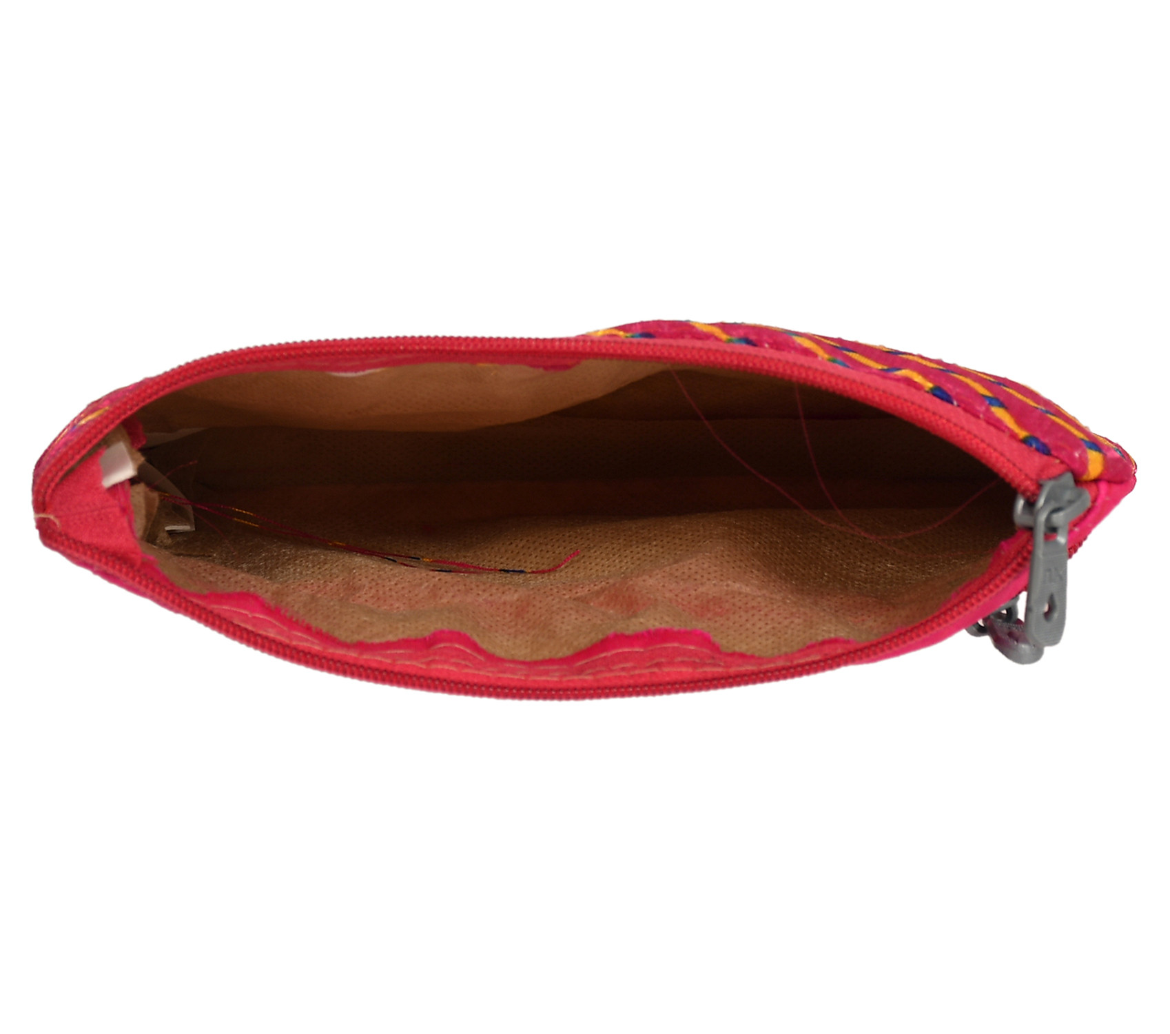 Kuber Industries Polyester Lining Print Purse For Woman/Girls Set Of 2 (Pink) 54KM4343