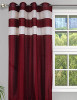 Kuber Industries Polyester Window Curtain 8 Eyelets,7 Feet (Maroon) 54KM4325