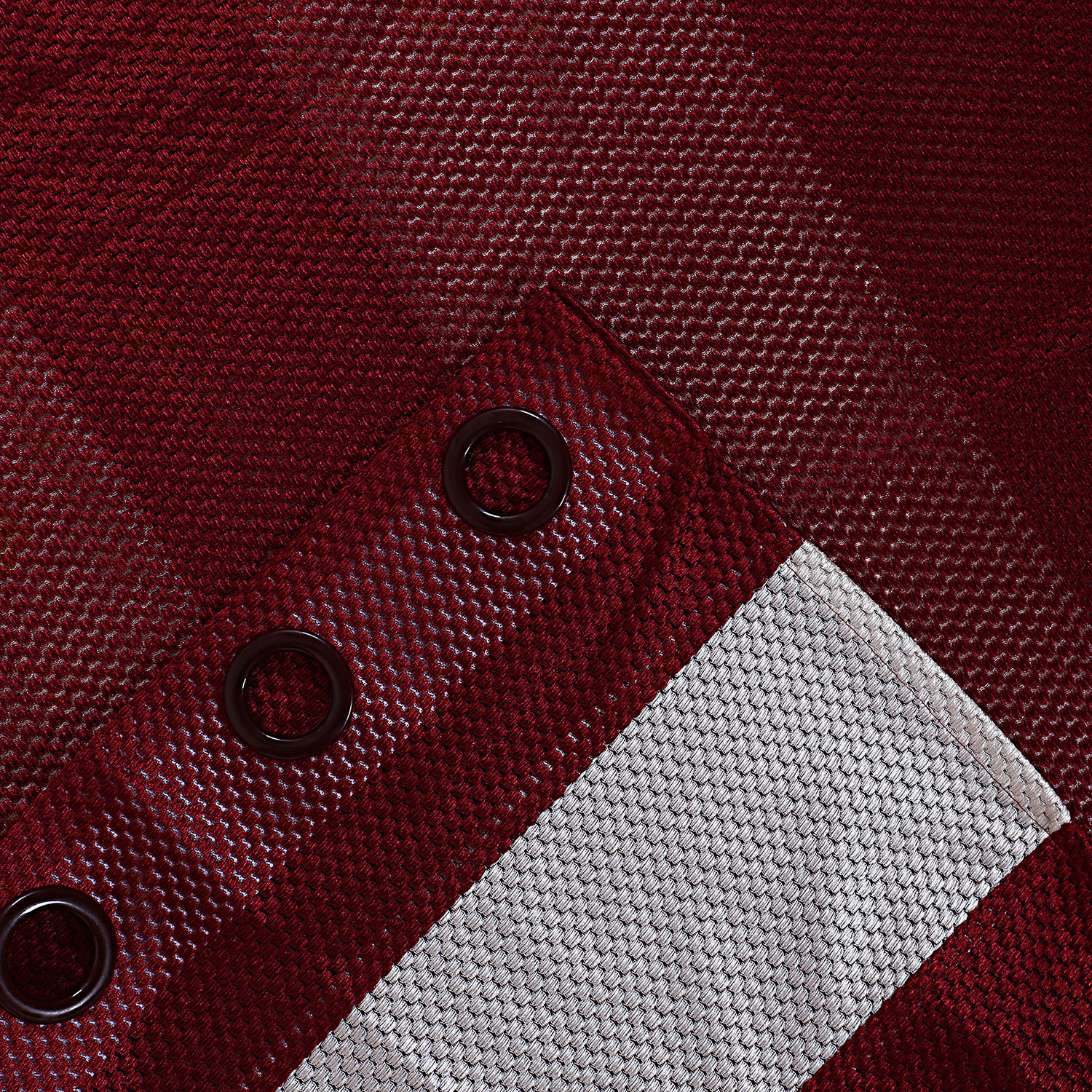 Kuber Industries Polyester Window Curtain 8 Eyelets,7 Feet (Maroon) 54KM4325