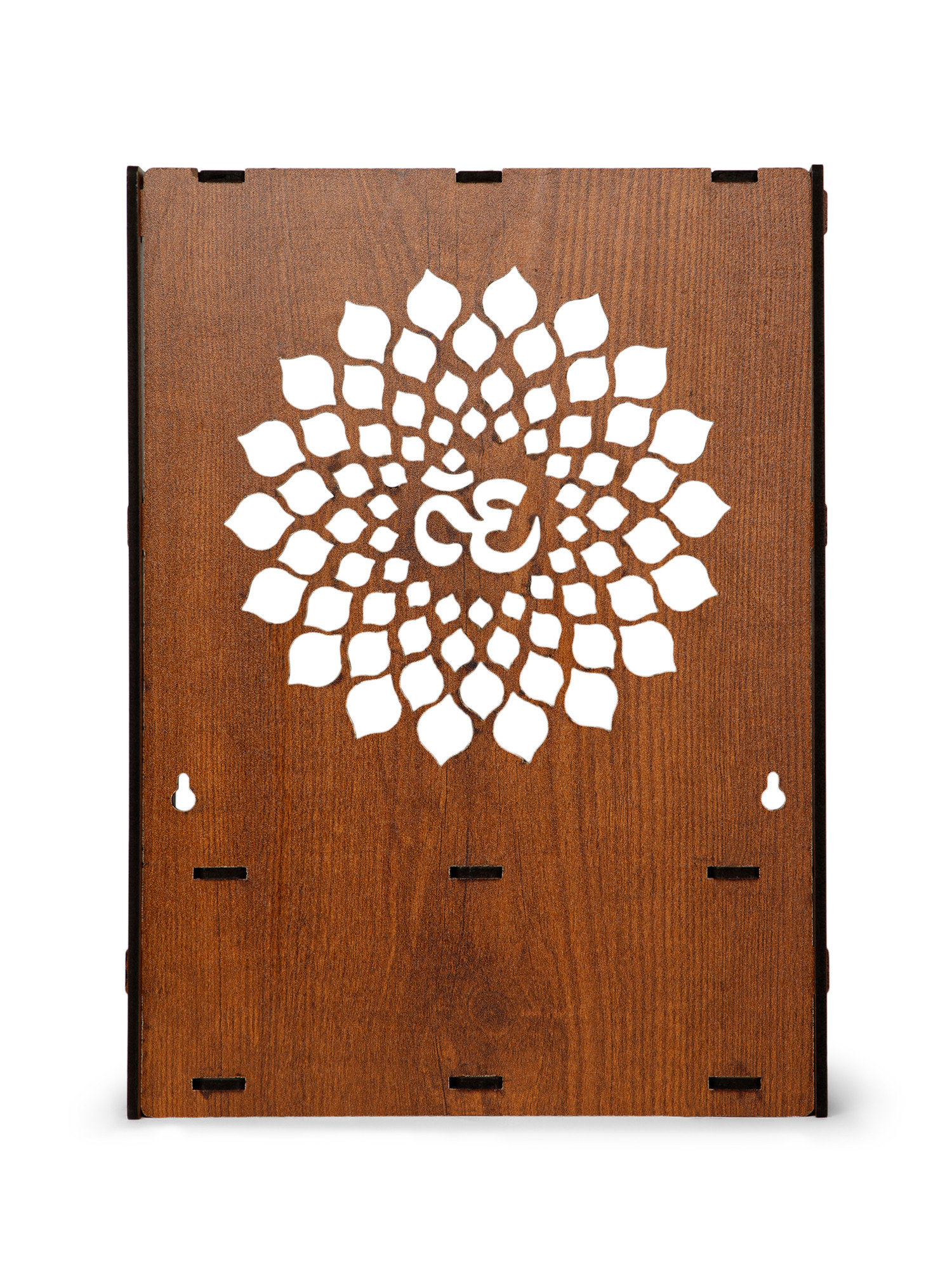 Kuber Industries Pooja Mandir | Pooja Stand for Home | Temple for Home and Office | Wall Mounted Home Temple | Pooja Mandir Stand for Home | OM Temple | Grandapine