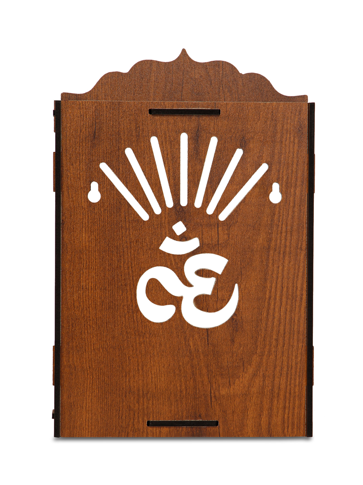 Kuber Industries Pooja Mandir | Pooja Stand for Home | Temple for Home and Office | Wall Mounted Home Temple | Pooja Mandir Stand for Home | Laxmi Temple without Bell | Grandapine